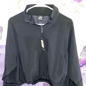 Under Armour Black Full-Zip Bomber Jacket